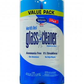 Sprayway World's Best Glass Cleaner, Value Pack, 2x19 OZ