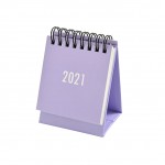 JuLam 2020-2021 Desk Calendar Desktop Standing Flip Monthly Calender Mini Portable 2021 Year Calender for Organizing and Planning